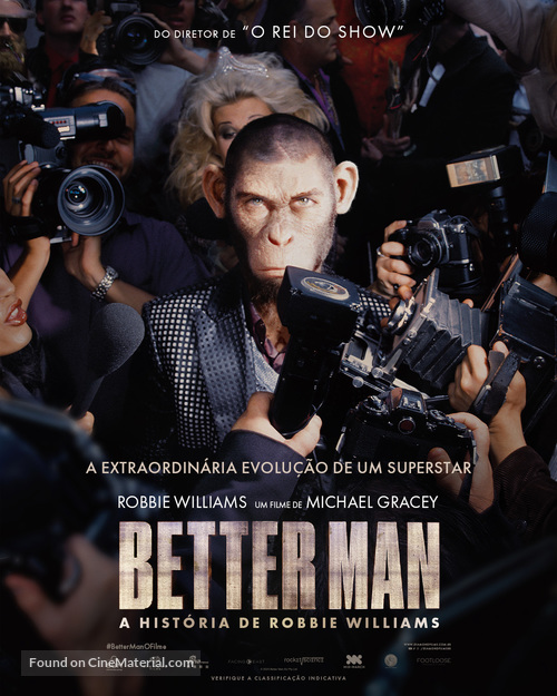 Better Man - Brazilian Movie Poster