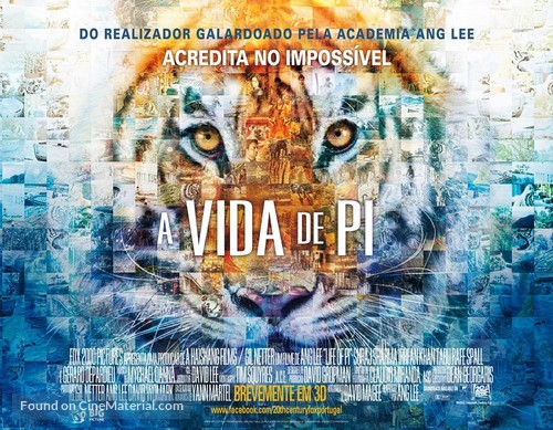 Life of Pi - Portuguese Movie Poster