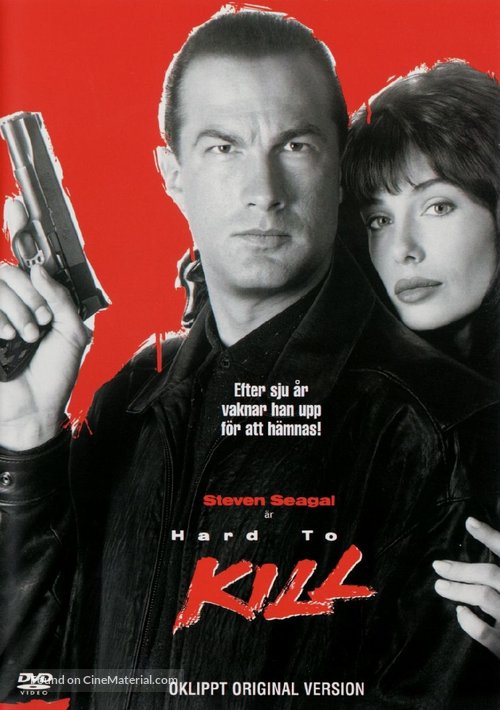 Hard To Kill - Swedish Movie Cover