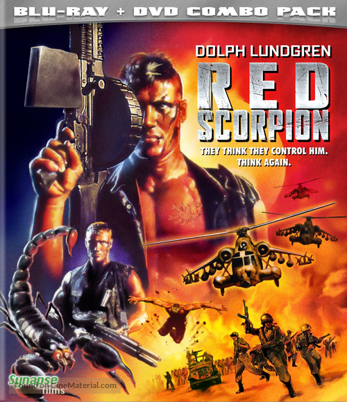 Red Scorpion - Blu-Ray movie cover