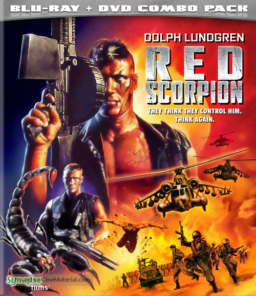 Red Scorpion - Blu-Ray movie cover