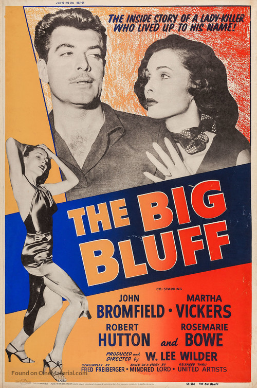 The Big Bluff - Movie Poster