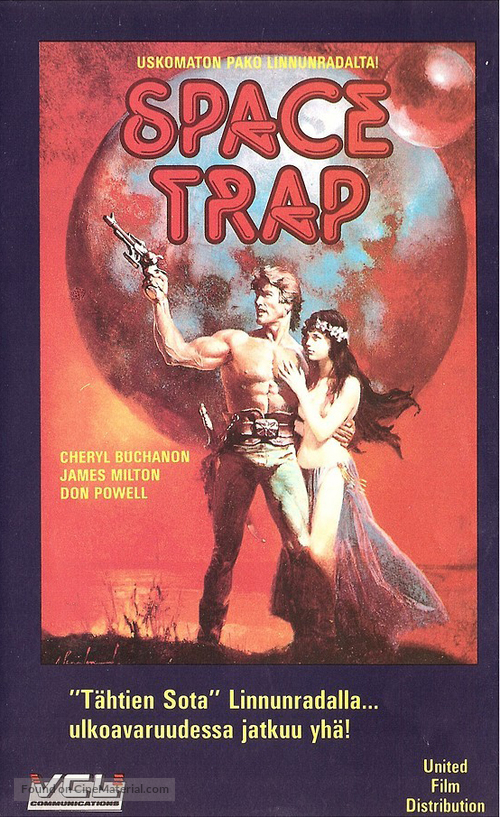 Giochi erotici nella terza galassia - Finnish VHS movie cover