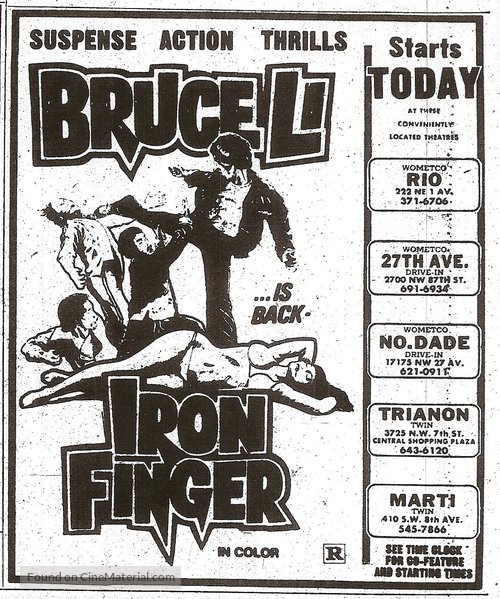 Bruce Against Iron Hand - poster