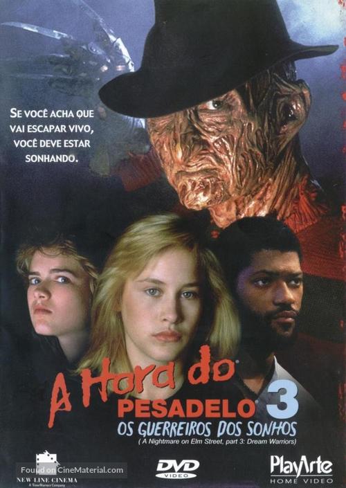 A Nightmare On Elm Street 3: Dream Warriors - Brazilian Movie Cover