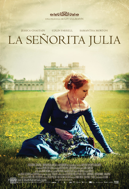 Miss Julie - Spanish Movie Poster