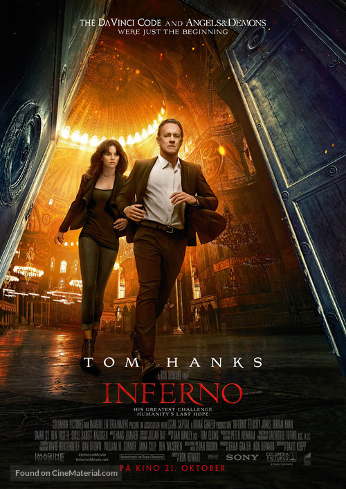 Inferno - Norwegian Movie Poster