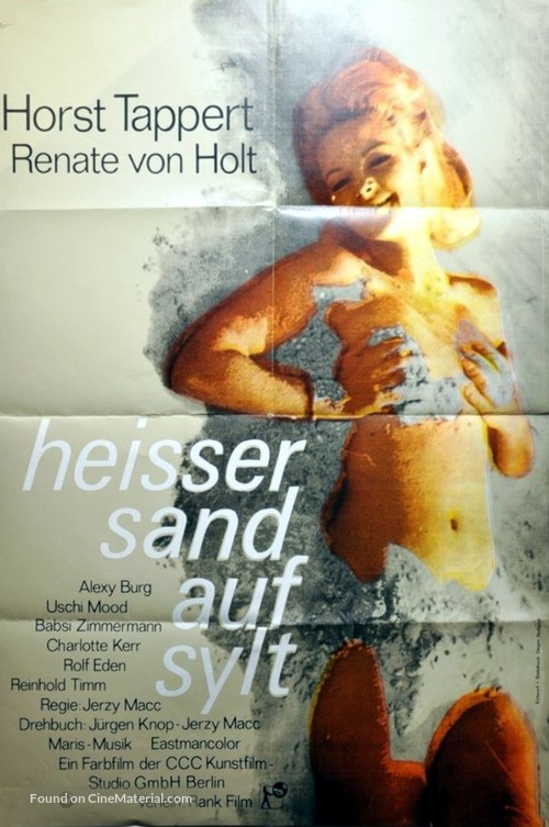 Hei&szlig;er Sand auf Sylt - German Movie Poster