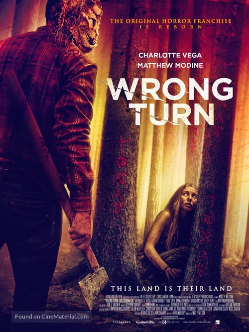 Wrong Turn - British Movie Poster