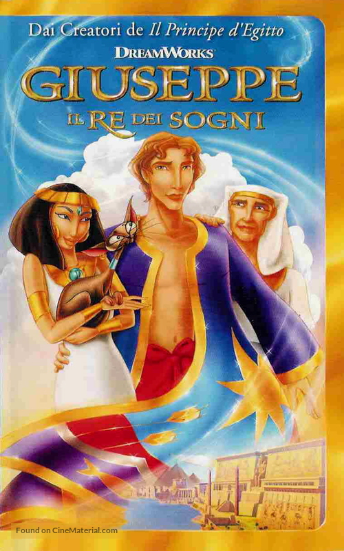 Joseph: King of Dreams - Italian Movie Cover