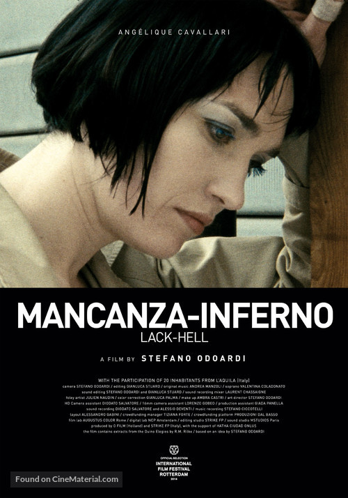 Mancanza-Inferno - Dutch Movie Poster