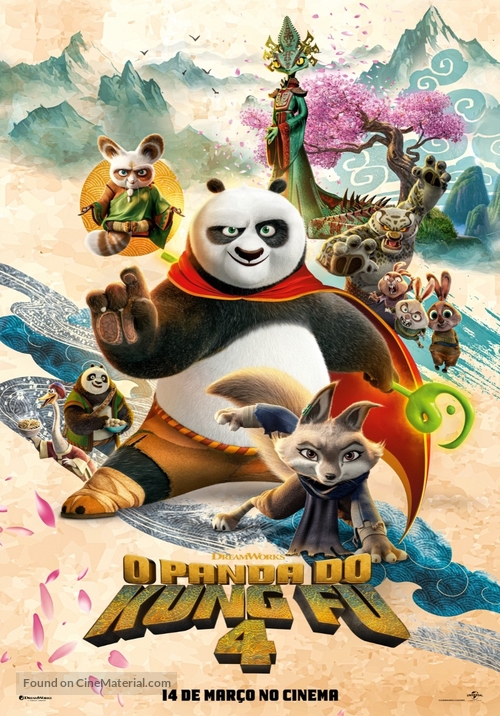 Kung Fu Panda 4 - Portuguese Movie Poster