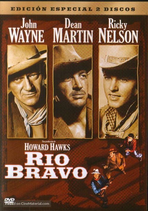 Rio Bravo - Spanish DVD movie cover