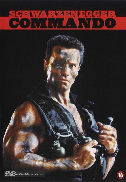 Commando - Dutch DVD movie cover