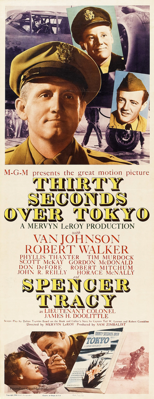 Thirty Seconds Over Tokyo - Movie Poster