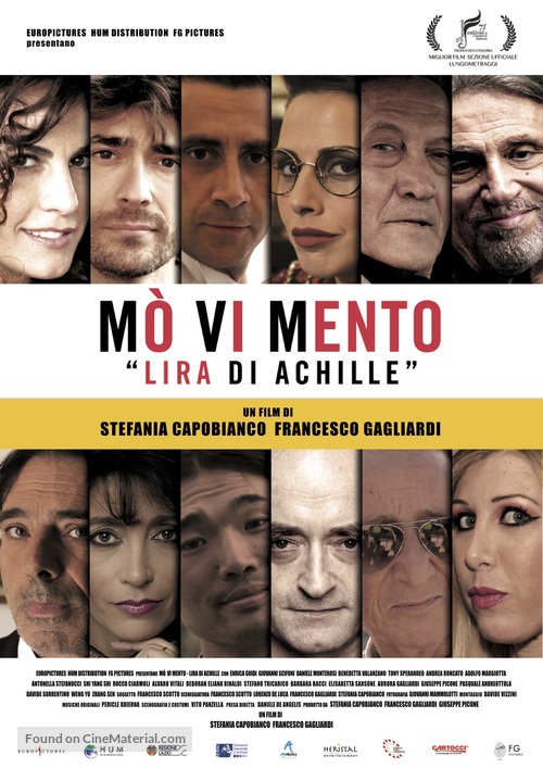 M&ograve; Vi Mento - Lira di Achille - Italian Movie Poster