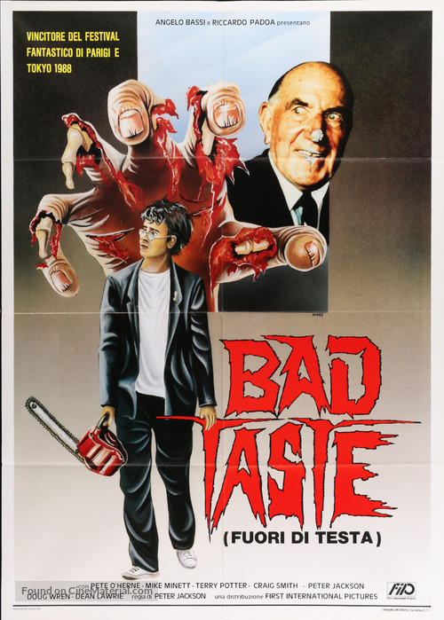 Bad Taste - Italian Movie Poster