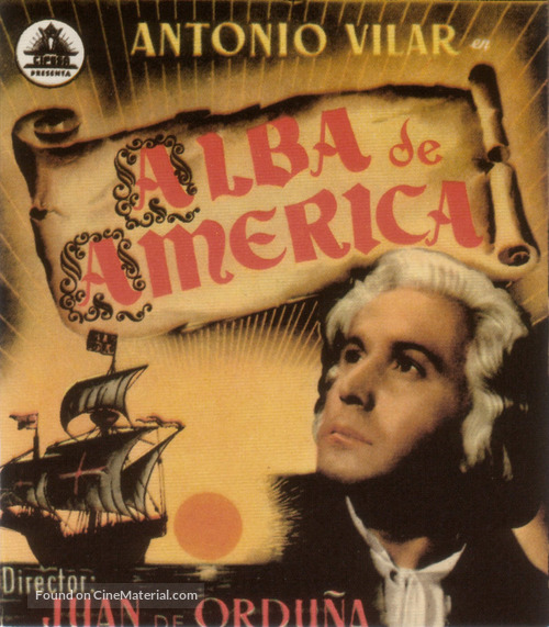 Alba de Am&eacute;rica - Spanish Movie Poster