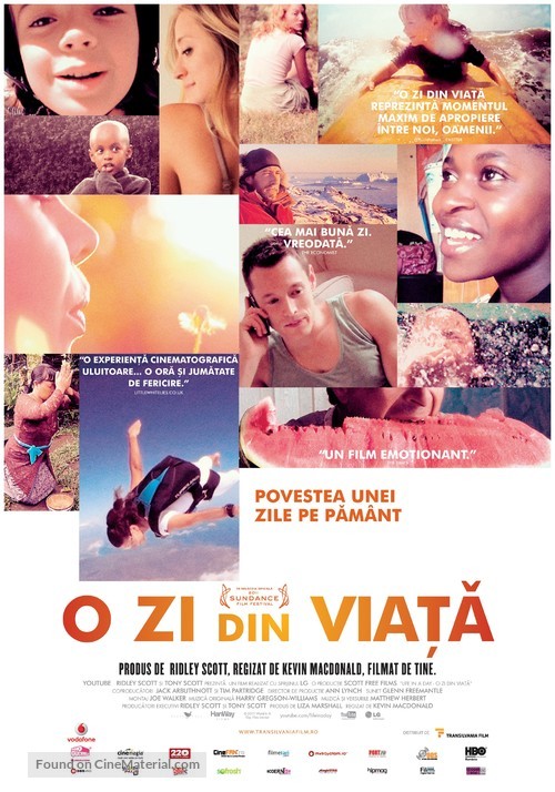 Life in a Day - Romanian Movie Poster