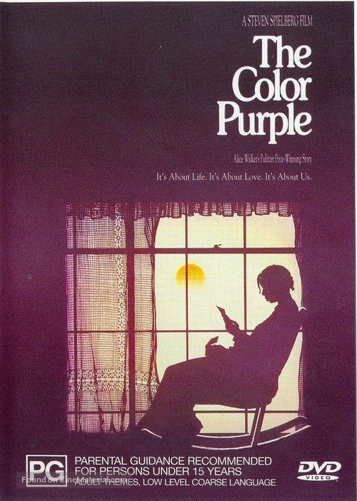 The Color Purple - Australian DVD movie cover