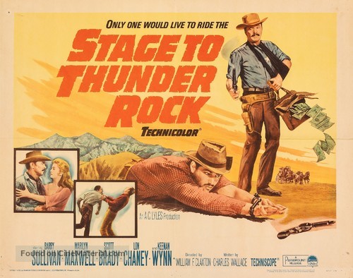 Stage to Thunder Rock - Movie Poster