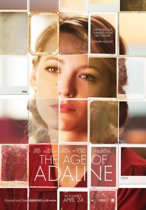 The Age of Adaline - Canadian Movie Poster