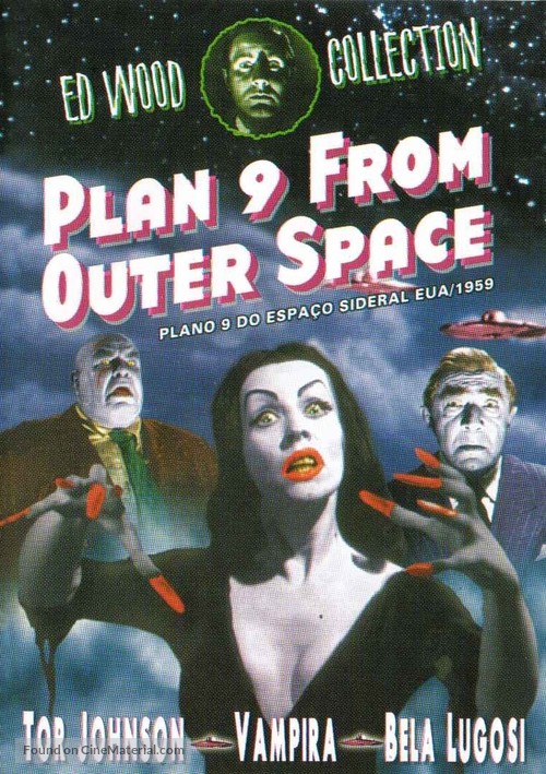 Plan 9 from Outer Space - Brazilian DVD movie cover