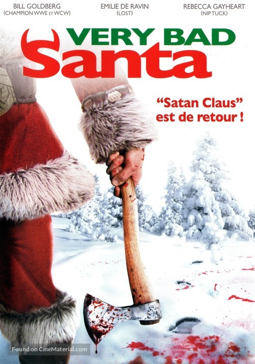 Santa&#039;s Slay - French DVD movie cover