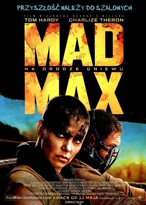Mad Max: Fury Road - Polish Movie Poster