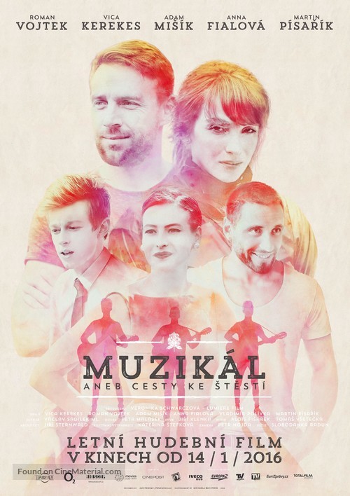 Muzik&aacute;l aneb Cesty ke stest&iacute; - Czech Movie Poster
