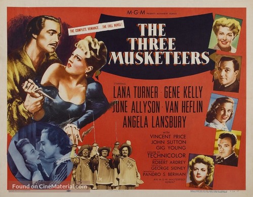 The Three Musketeers - Re-release movie poster