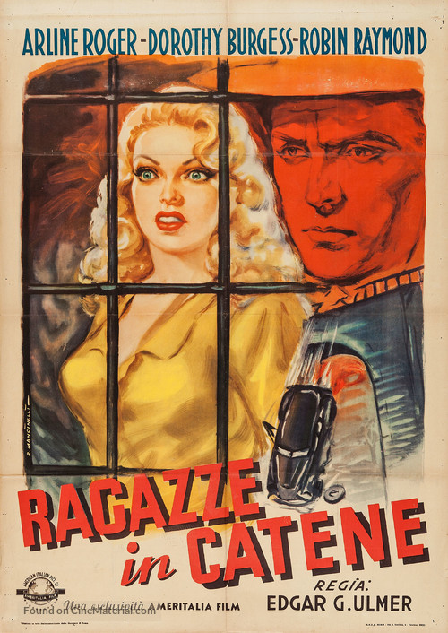 Girls in Chains - Italian Movie Poster