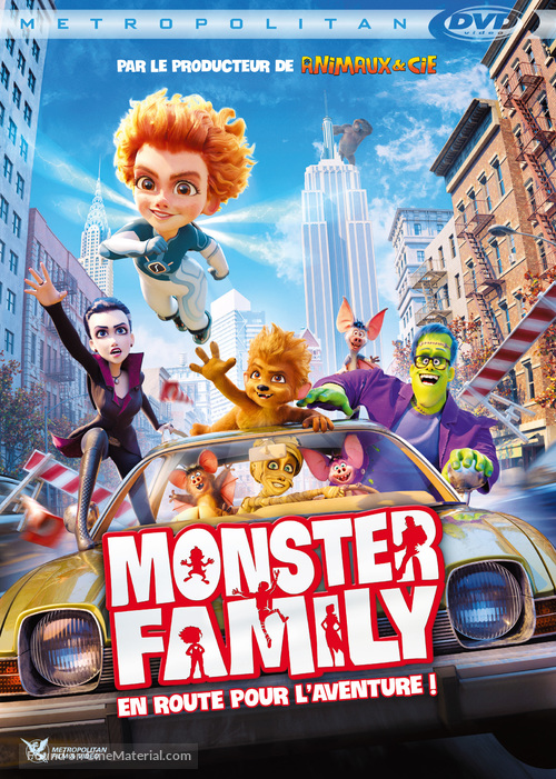 Monster Family 2 - French DVD movie cover