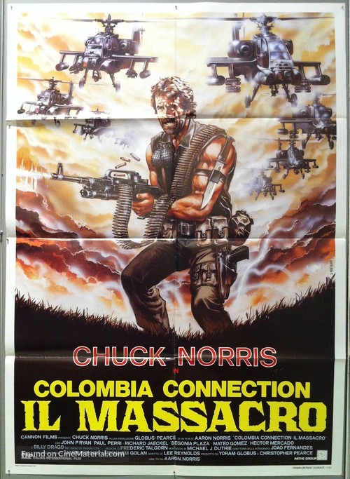 Delta Force 2: The Colombian Connection - Italian Movie Poster