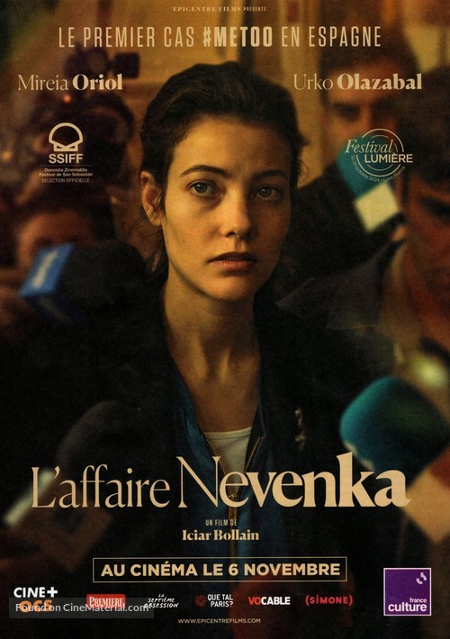 Soy Nevenka - French Movie Poster