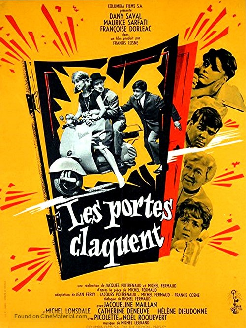 Les portes claquent - French Movie Poster