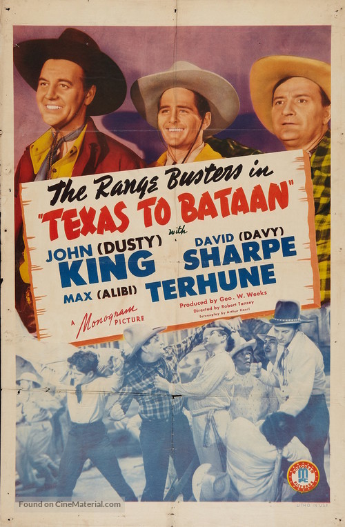 Texas to Bataan - Movie Poster