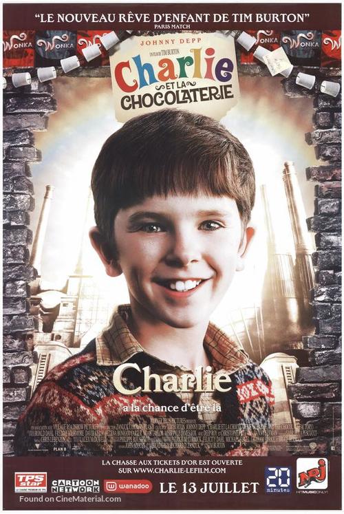 Charlie and the Chocolate Factory - French Movie Poster