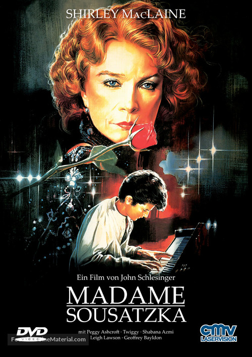 Madame Sousatzka - German Movie Cover
