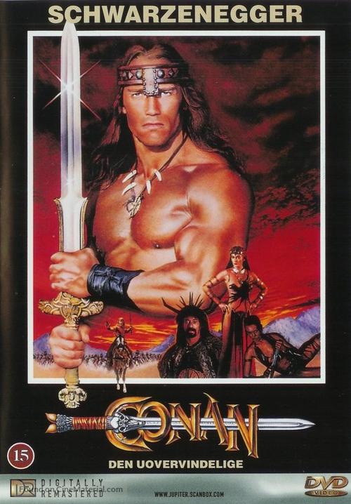 Conan The Destroyer - Danish Movie Cover