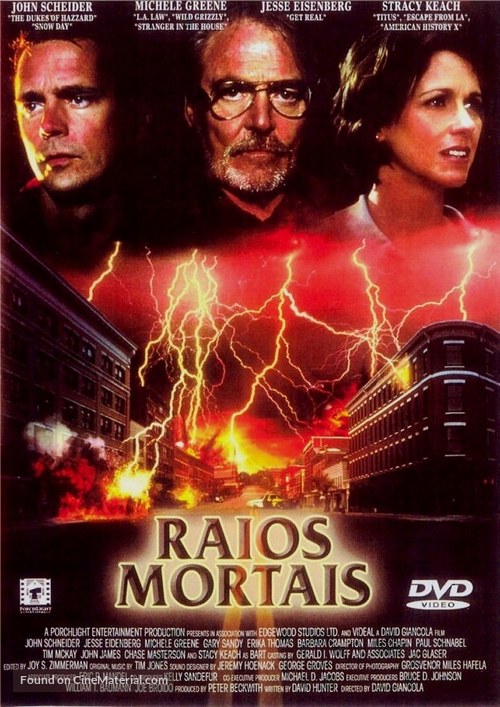 Lightning: Fire from the Sky - Portuguese DVD movie cover