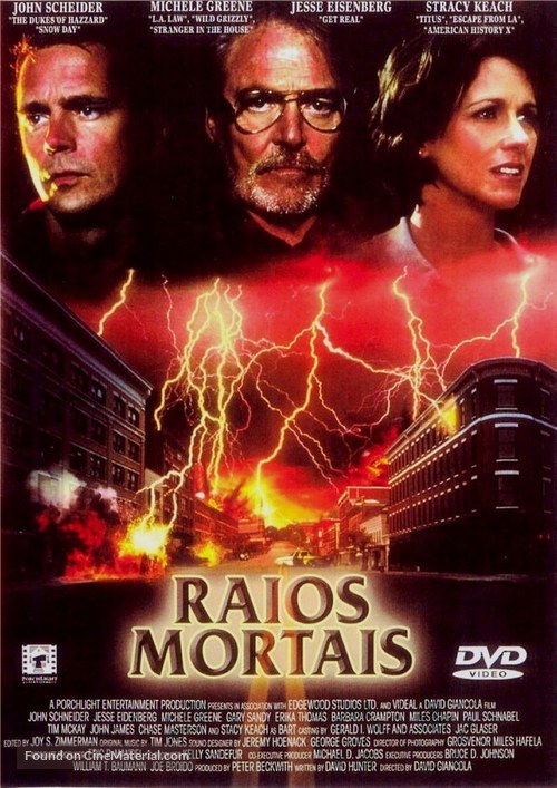 Lightning: Fire from the Sky - Portuguese DVD movie cover