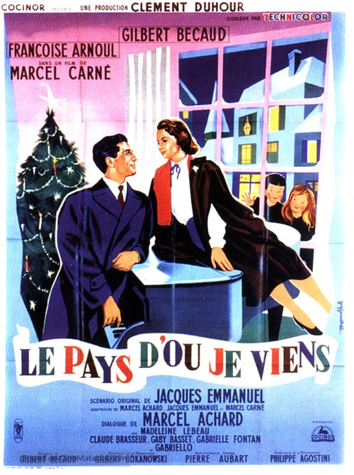 Le pays d&#039;o&ugrave; je viens - French Movie Poster