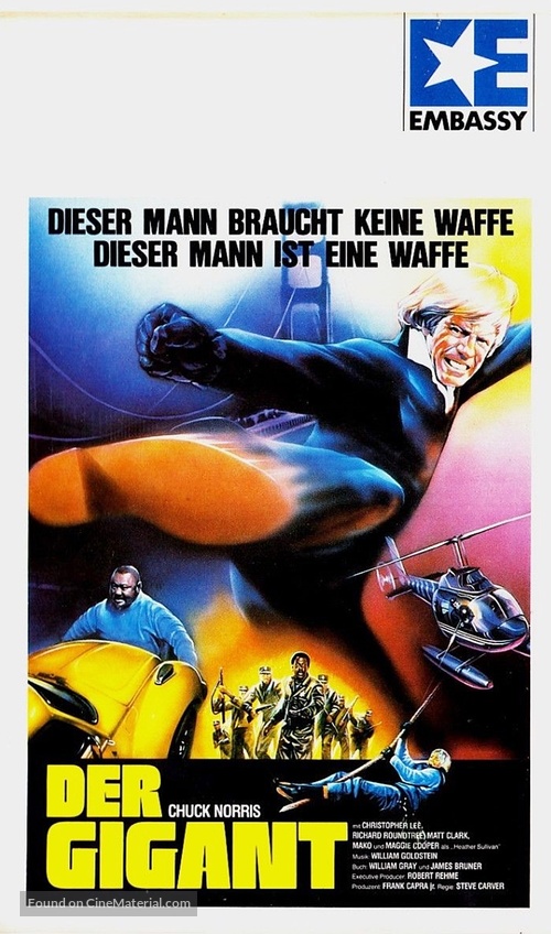 An Eye for an Eye - German VHS movie cover