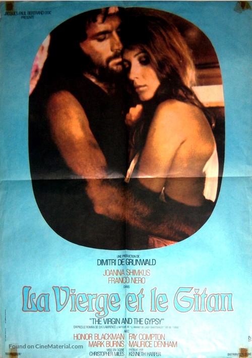 The Virgin and the Gypsy - French Movie Poster