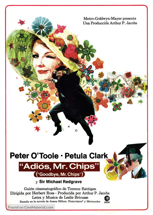 Goodbye, Mr. Chips - Spanish Movie Poster