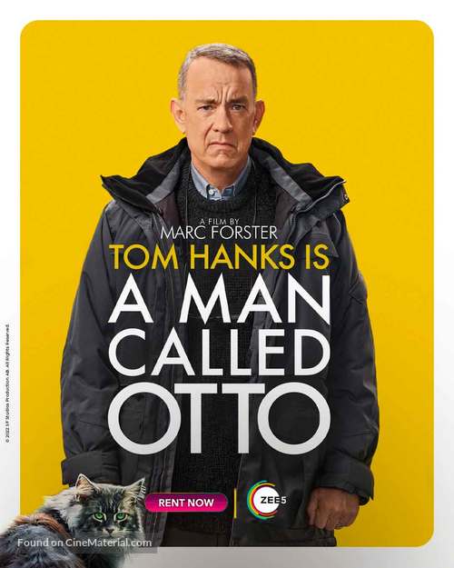 A Man Called Otto - Indian Movie Poster