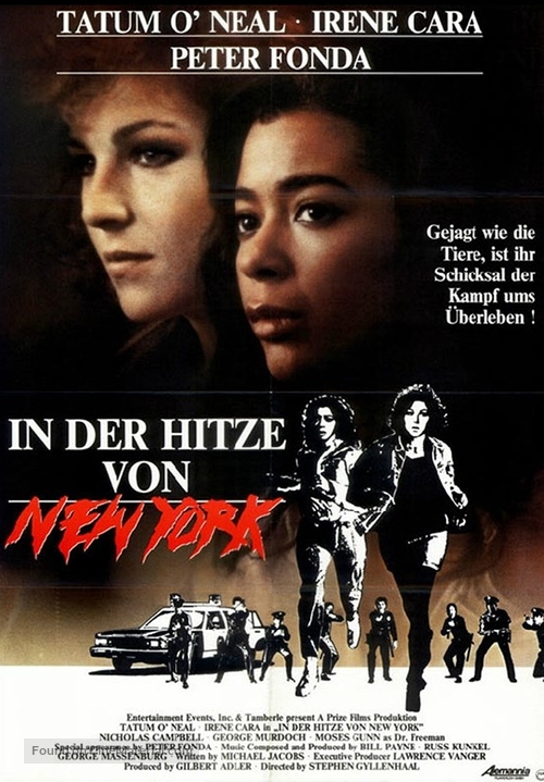 Certain Fury - German Movie Poster