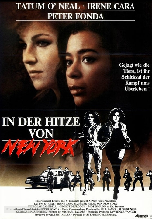 Certain Fury - German Movie Poster