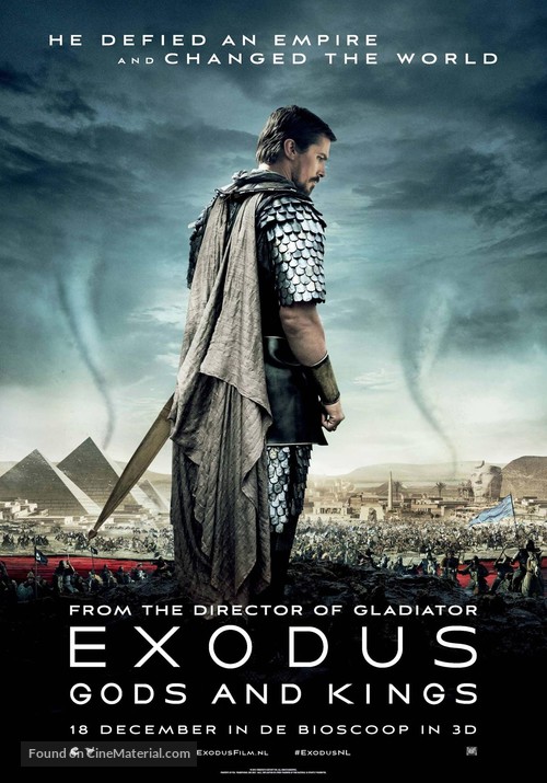 Exodus: Gods and Kings - Dutch Movie Poster